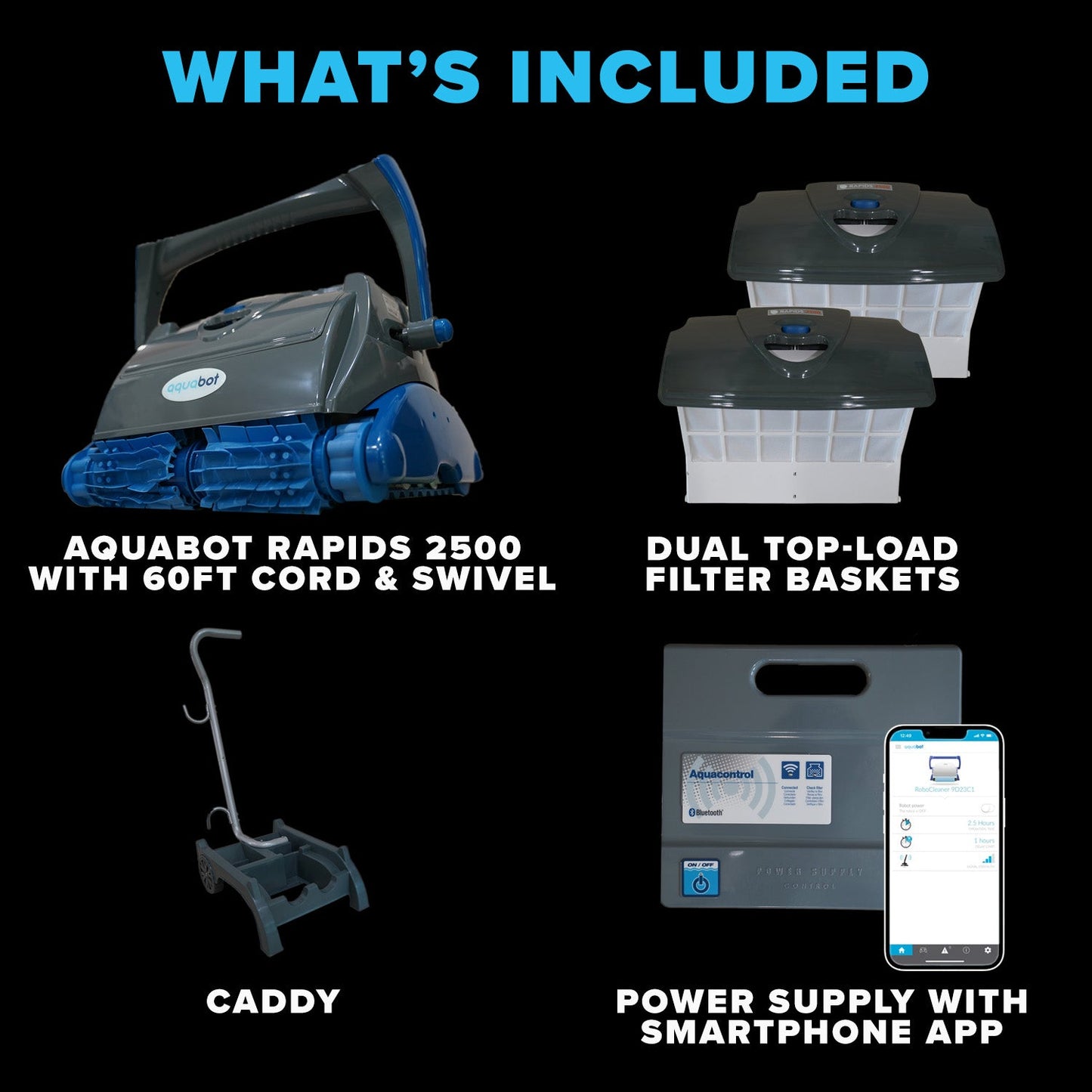 Aquabot Rapids 2500 Robotic Pool Cleaner
