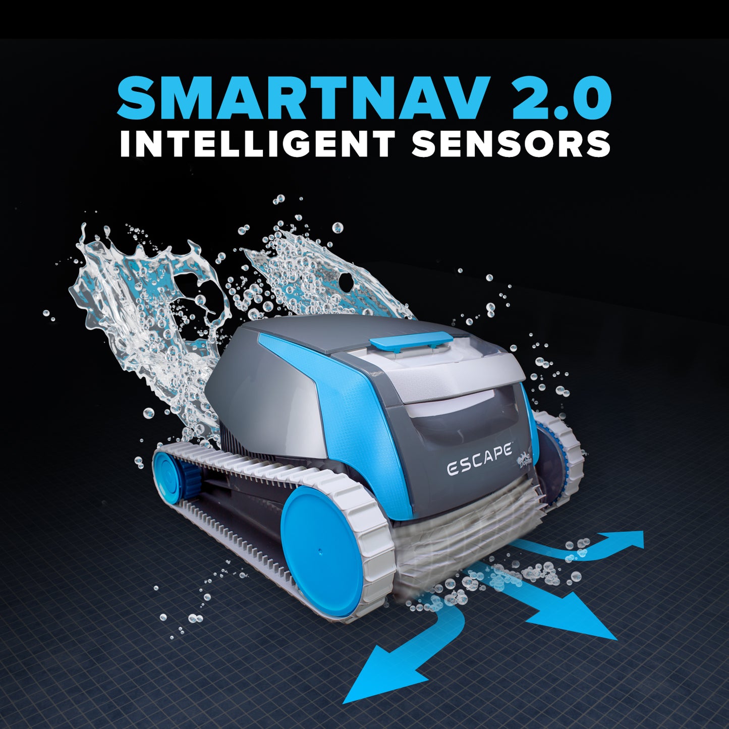 Dolphin Escape Robotic Above Ground Pool Cleaner - Refurbished