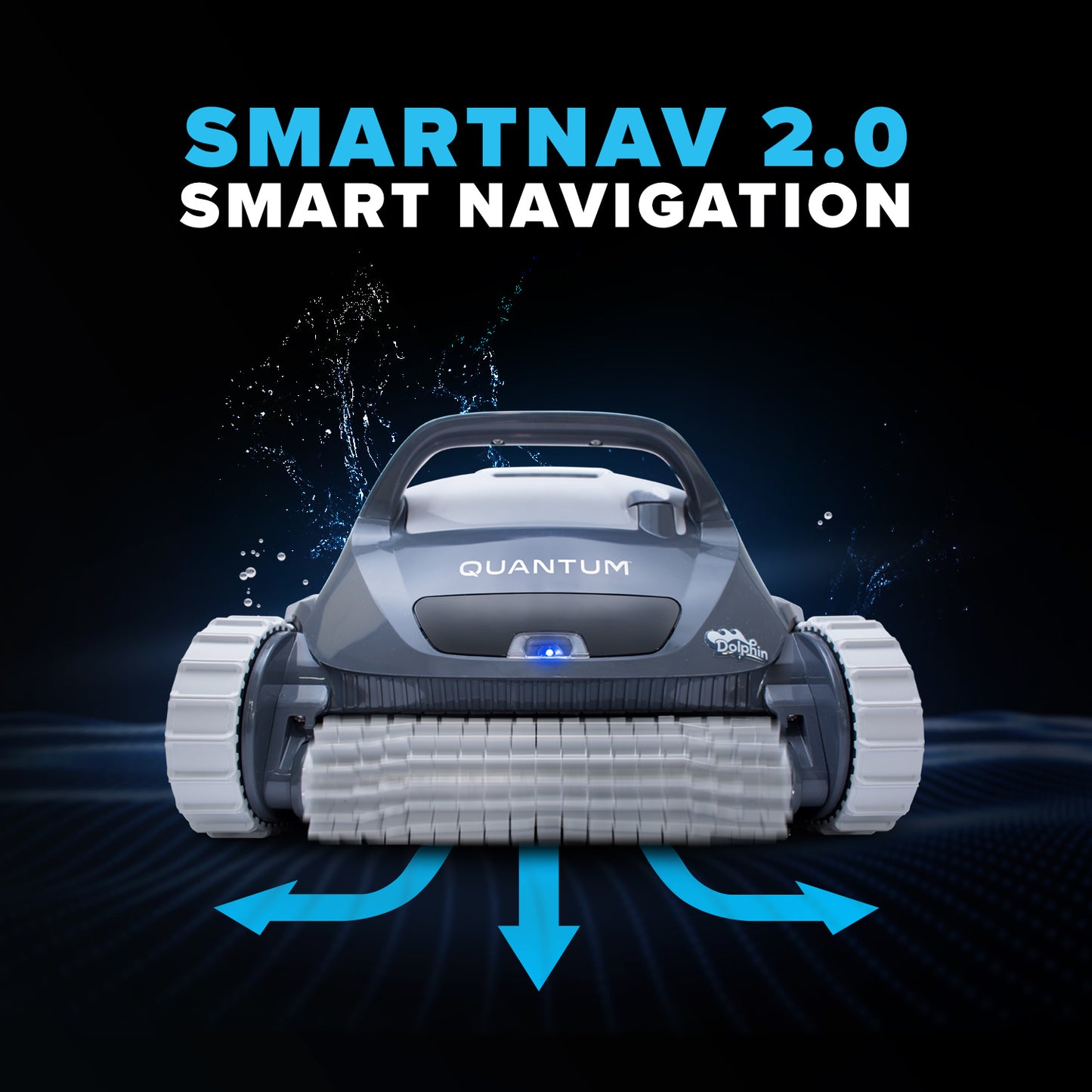 Dolphin Quantum Robotic Pool Cleaner - Open Box