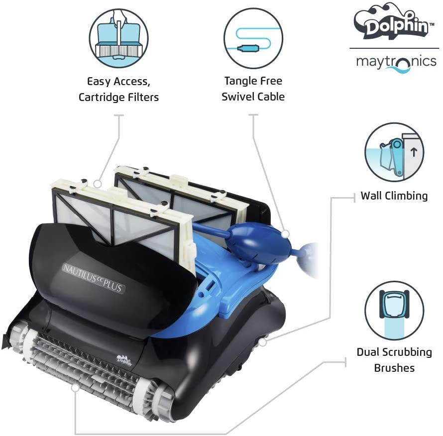 Dolphin Nautilus CC Plus Robotic Pool Cleaner