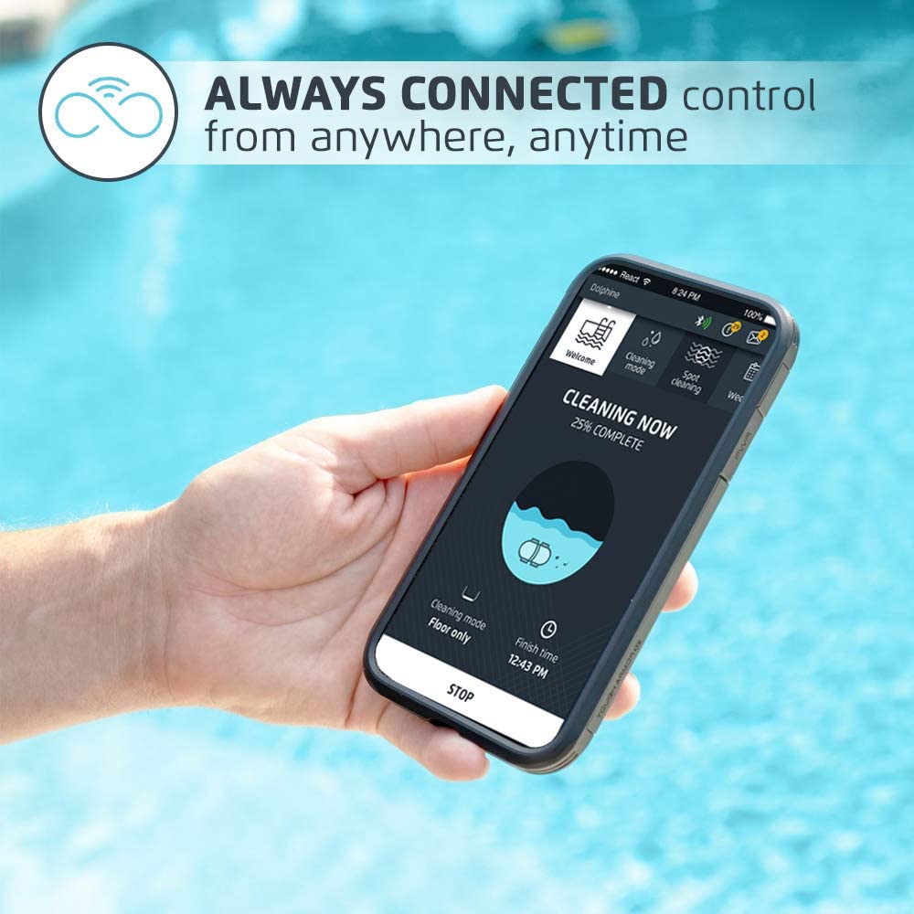 Dolphin Triton PS Plus Robotic Pool Cleaner with Extra-Large Filter Basket