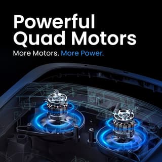 Clear S dual pump motors and dual drive motors