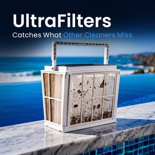 Clear S UltraFilter captures particles down to 1 micron