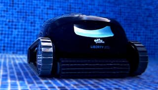 Dolphin Liberty Robotic Pool Cleaners - Maytronics First Battery Operated Robotic Pool Cleaners
