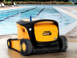 Commercial robotic pool cleaners