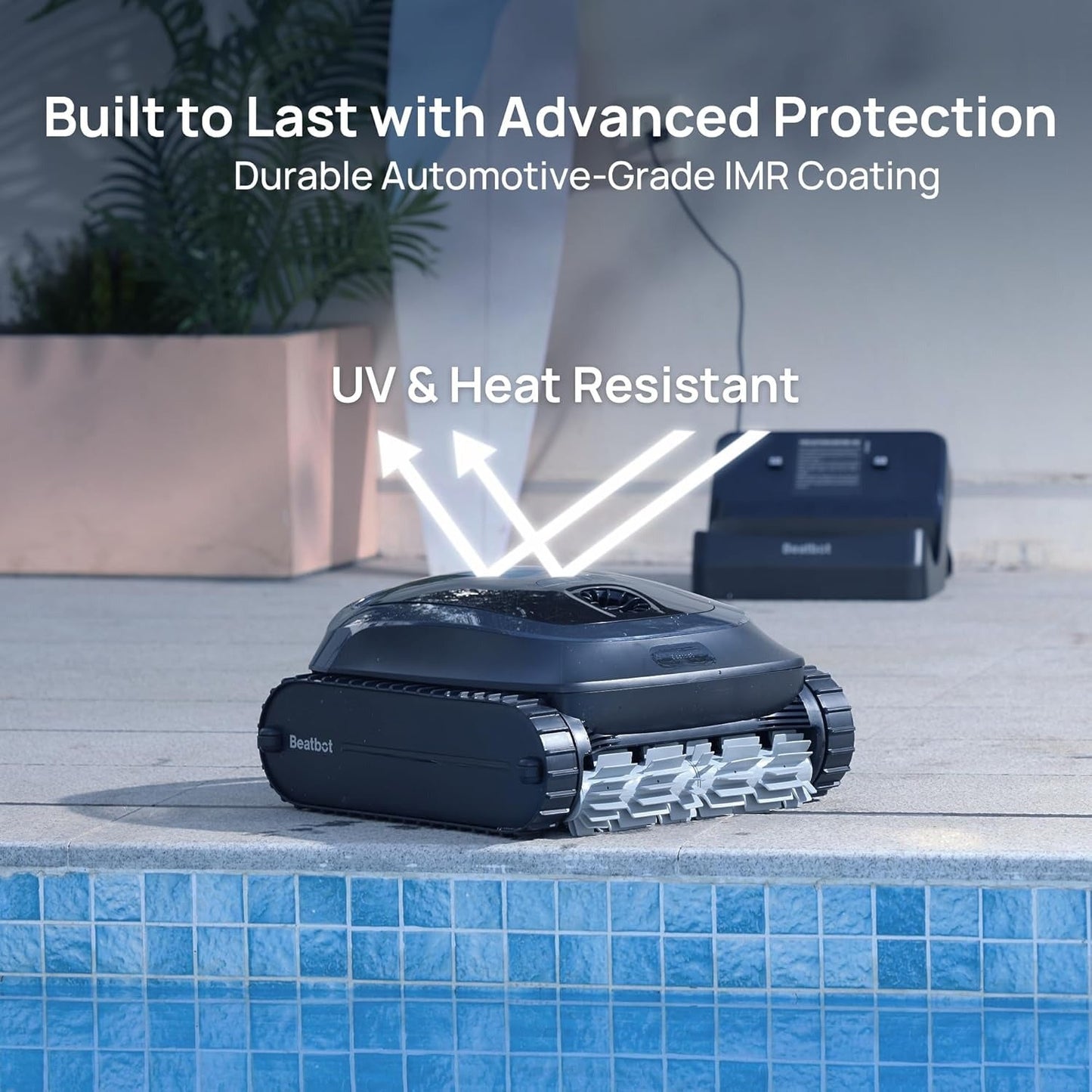 Beatbot AquaSense 2 Robotic Pool Cleaner + iSkim Ultra Robotic Pool Skimmer