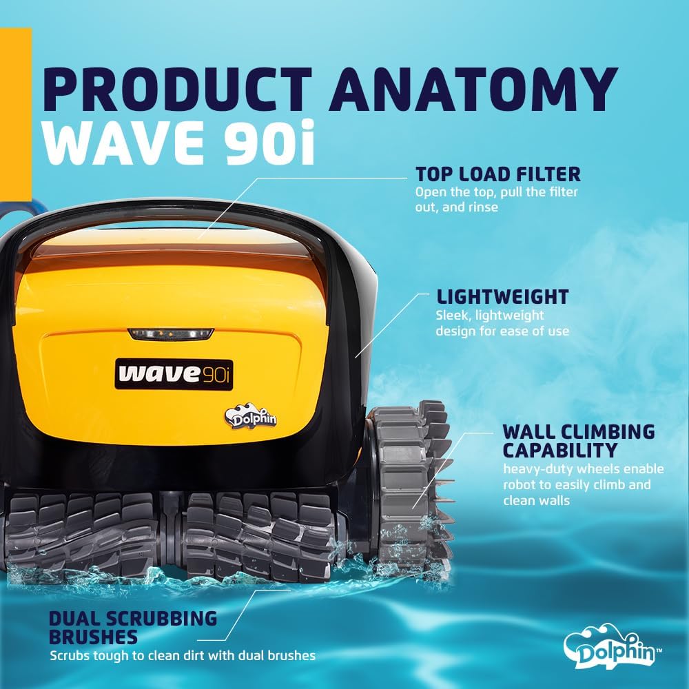 Dolphin Wave 90i Commercial Robotic Pool Cleaner