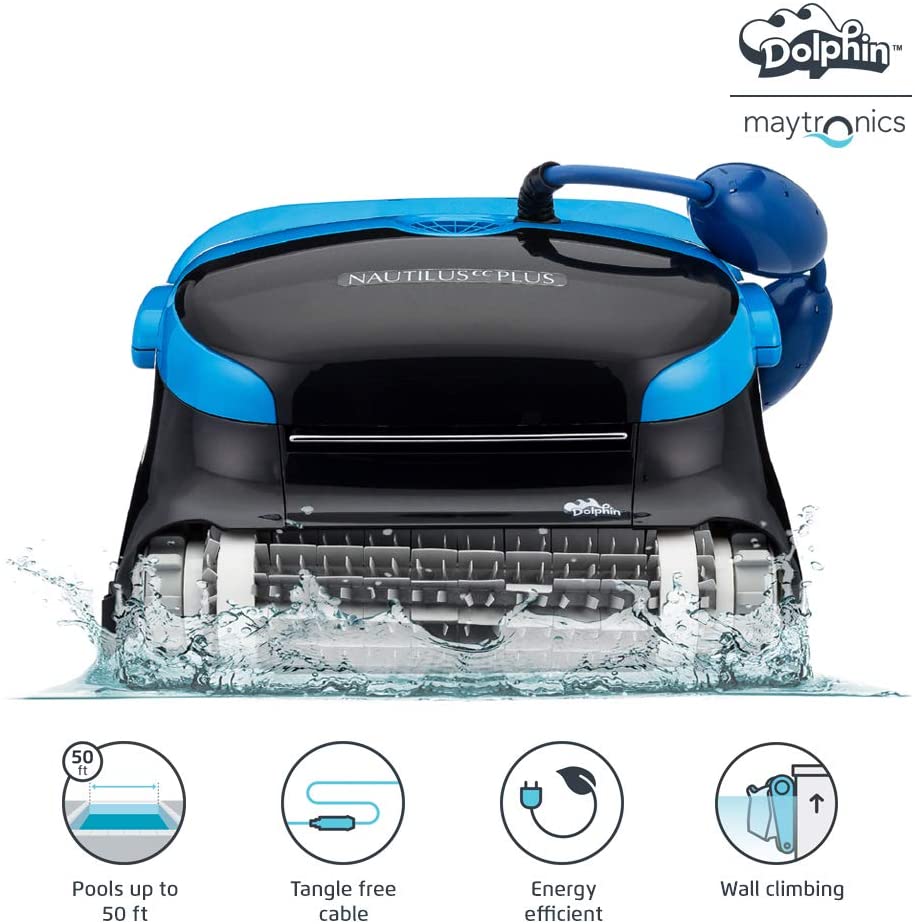 Dolphin Nautilus CC Plus Robotic Pool Cleaner with WiFi