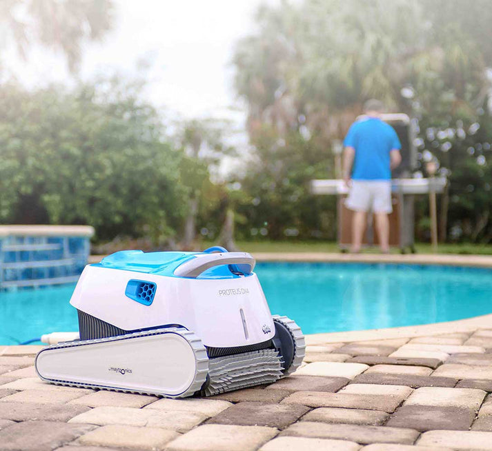Dolphin Proteus DX3 Automatic Robotic Pool Cleaner PoolRobots