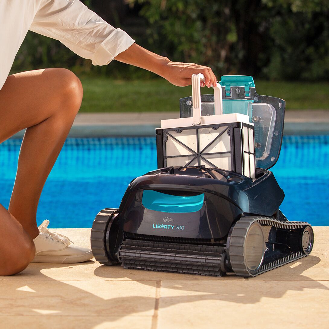 Dolphin Liberty 200 Cordless Robotic Pool Cleaner - Open Box